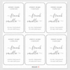 Translucent Clear 2x3" Wax Melt Labels