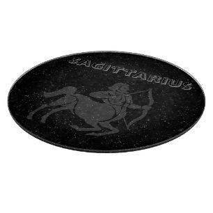 Translucent Sagittarius Cutting Board