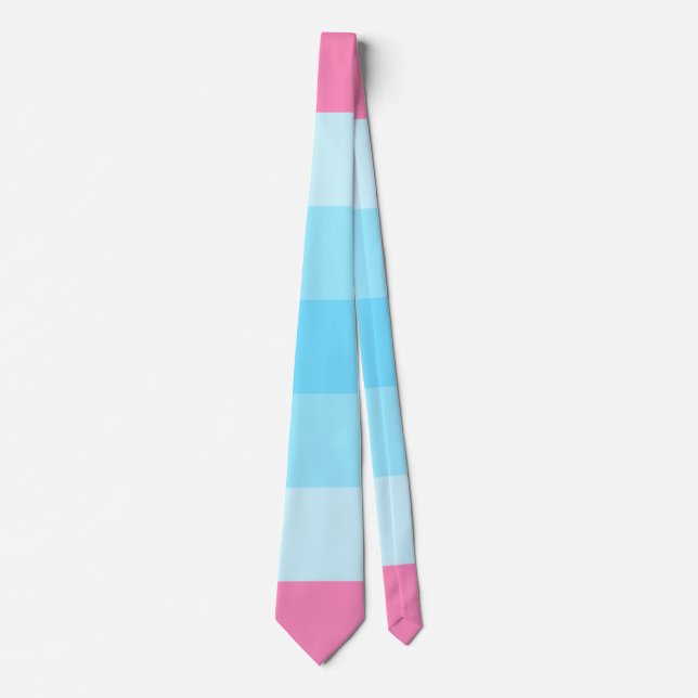 Transmasculine Pride Flag  Tie (Front)