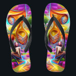 Transmigration of Souls Custom Created Flip Flops<br><div class="desc">Here are some custom flip flops with your own image or you can use mine either way you will be styling on the beach this summer. Make sure to bookmark this page to come back to it in the future. If you like/love our designs make sure to like or share...</div>