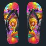 Transmigration of Souls Custom Created Flip Flops<br><div class="desc">Here are some custom flip flops with your own image or you can use mine either way you will be styling on the beach this summer. Make sure to bookmark this page to come back to it in the future. If you like/love our designs make sure to like or share...</div>