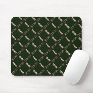 Transmission Tower and Power Line Pattern Mouse Pad