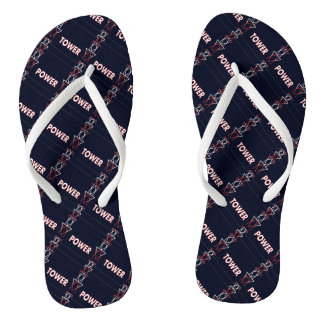 Transmission Tower and Power Line Pattern Thongs