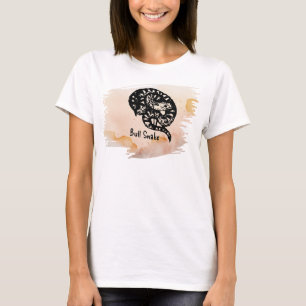 Transmute the Poison Named Bull Snake on Peach T-Shirt