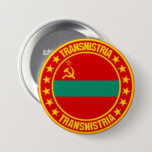 Transnistria 7.5 Cm Round Badge