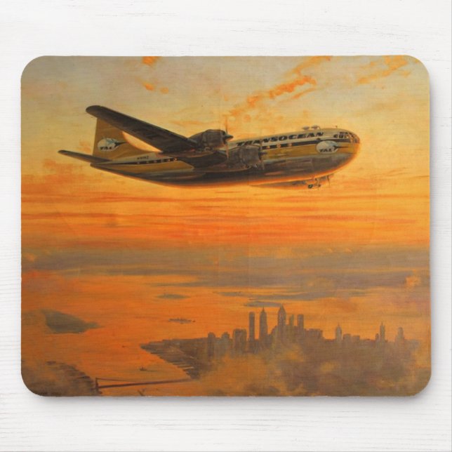 Transocean Airlines Mouse Pad (Front)