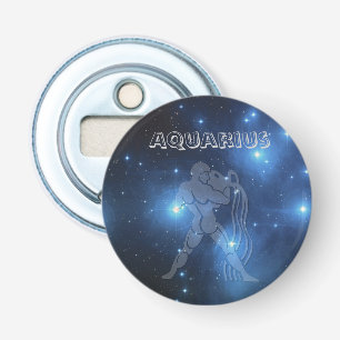 Transparent Aquarius Bottle Opener