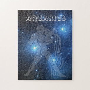 Transparent Aquarius Jigsaw Puzzle