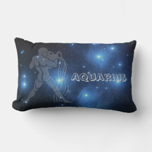 Transparent Aquarius Lumbar Cushion