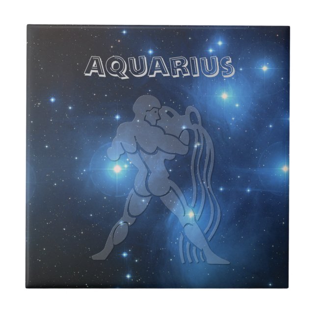 Transparent Aquarius Tile (Front)