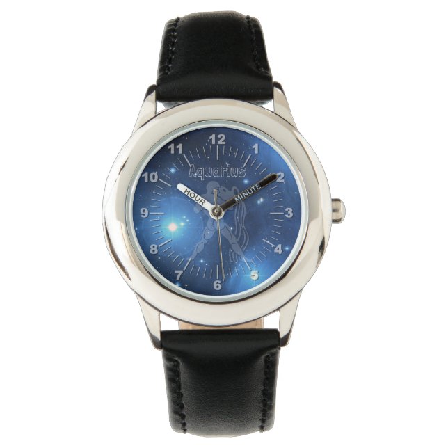 Transparent Aquarius Watch (Front)