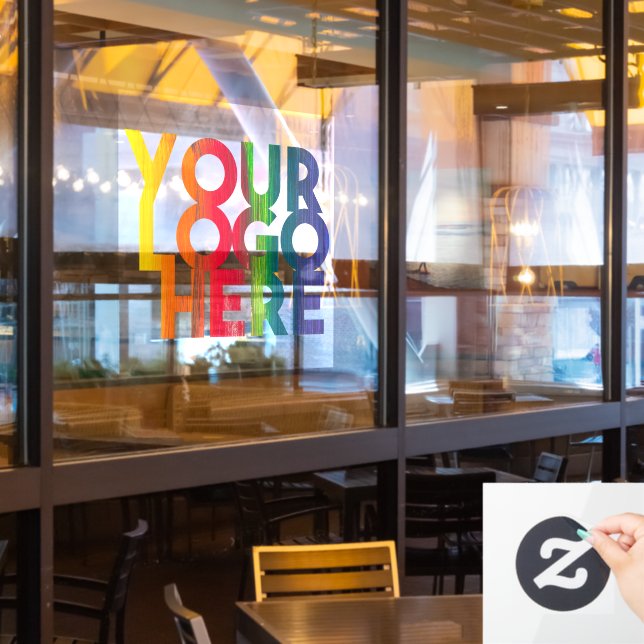 Transparent background Simple Business Logo (Restaurant Window)