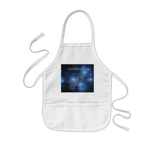 Transparent Capricorn Kids Apron
