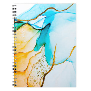 Transparent creativity. Abstract artwork. Trendy w Notebook