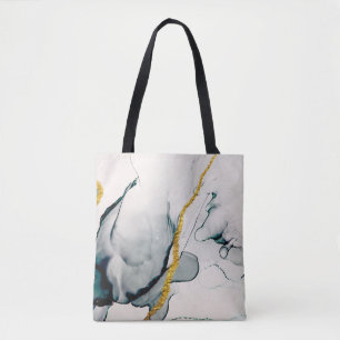 Transparent creativity. Abstract artwork. Trendy w Tote Bag