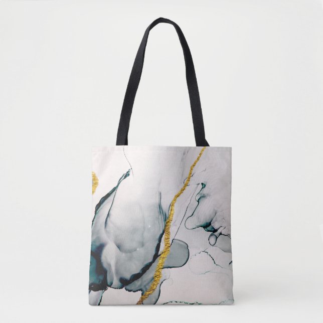 Transparent creativity. Abstract artwork. Trendy w Tote Bag (Front)