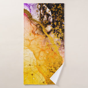 Transparent creativity. Abstract clouds -ART. Mast Bath Towel
