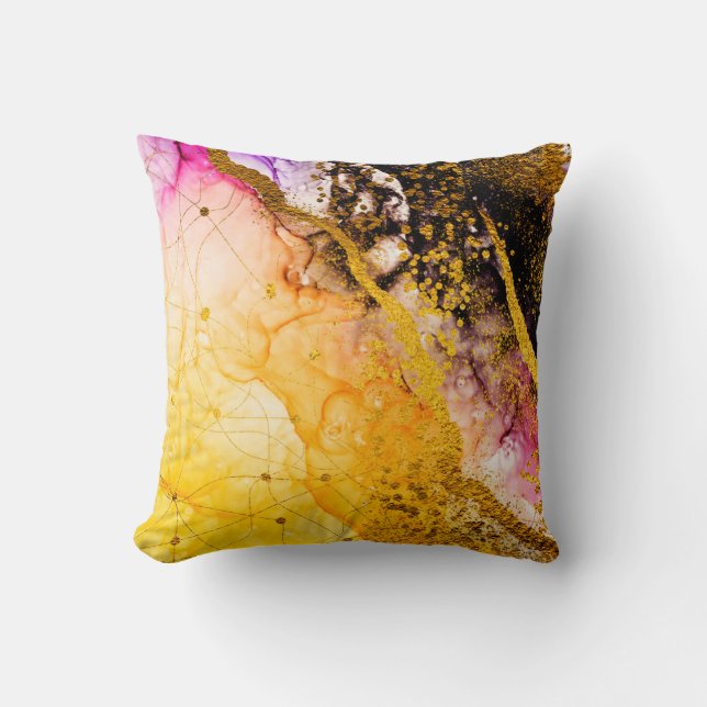 Transparent creativity. Abstract clouds -ART. Mast Cushion (Front)