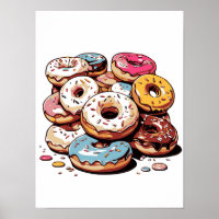 Transparent Doughnuts Clip Art