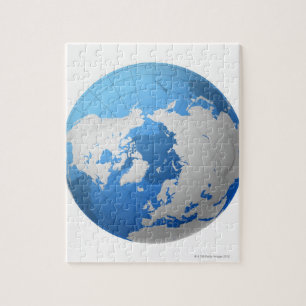 Transparent Globe Jigsaw Puzzle