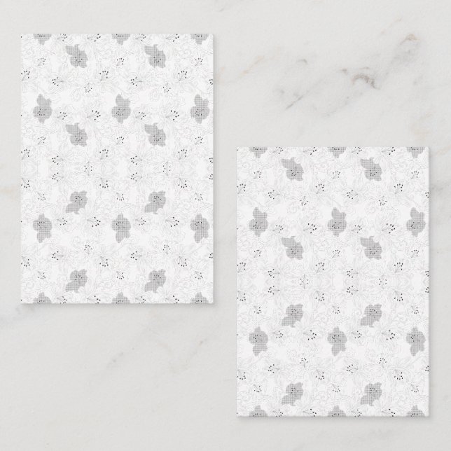 Transparent Grid Overlay – Editable PNG Texture Calling Card (Front/Back)