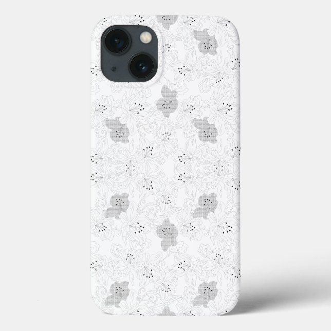 Transparent Grid Overlay – Editable PNG Texture Case-Mate iPhone Case (Back)