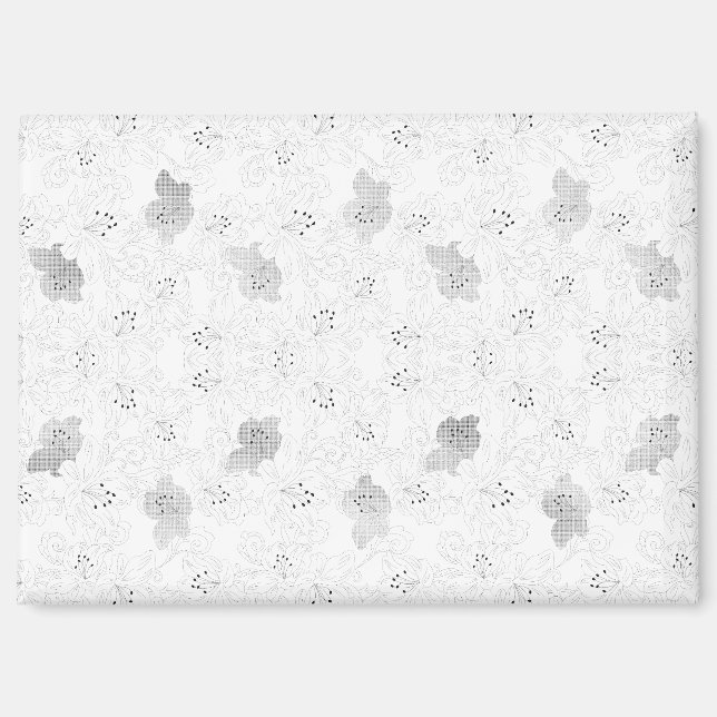 Transparent Grid Overlay – Editable PNG Texture Magnet (Front)