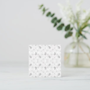 Transparent Grid Overlay – Editable PNG Texture Square Business Card