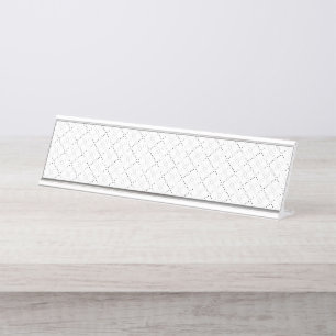 Transparent Grid PNG Editable Texture Overlay Desk Name Plate