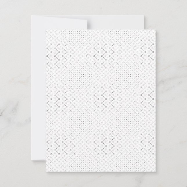 Transparent Grid PNG | Editable Texture Overlay RSVP Card (Front)