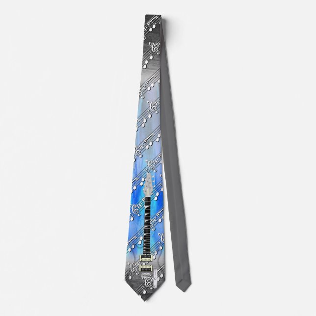 Transparent Guitar Tie (Front)