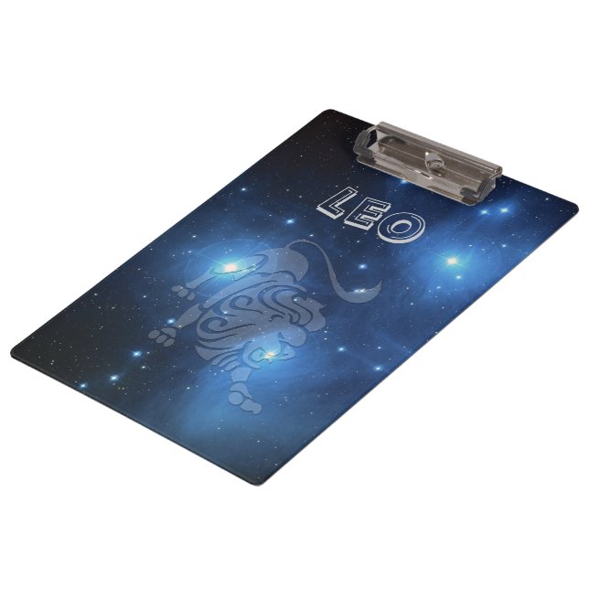 Transparent Leo Clipboard (Angled)