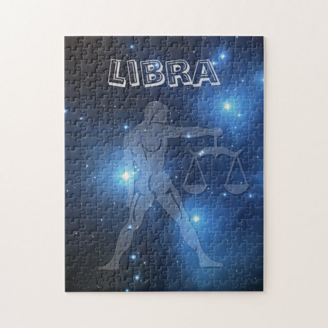 Transparent Libra Jigsaw Puzzle (Vertical)