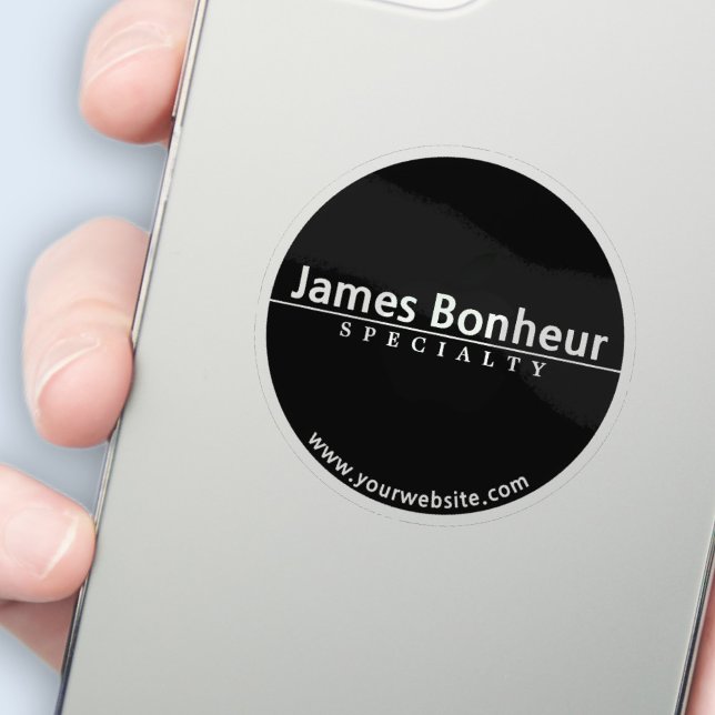 Transparent or Opaque Simple Modern Text on Black (Creator Uploaded)