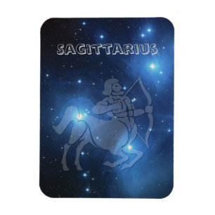 Transparent Sagittarius Magnet