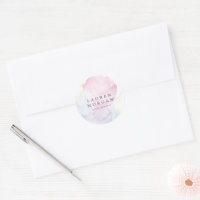 Transparent Silk Elegant Monogram