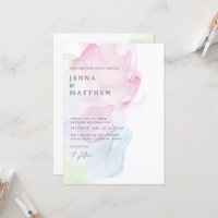 Transparent Silk Modern Wedding