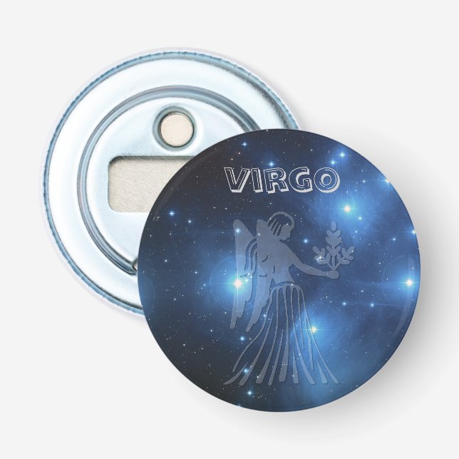 Transparent Virgo Bottle Opener (Front)