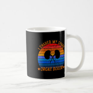 Transplant Donor Kidney Disease Awareness Coffee Mug