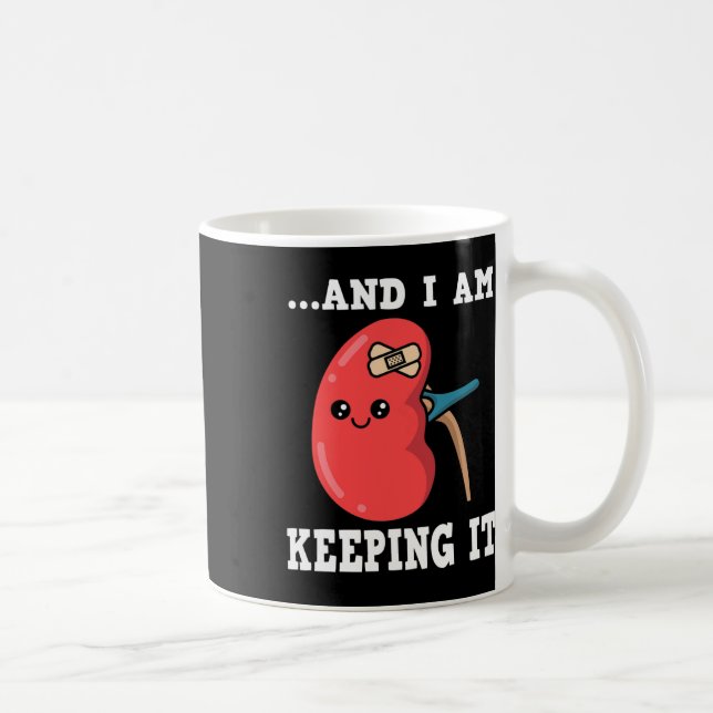Transplant Kidney Donor Kidney Disease 3  Coffee Mug (Right)
