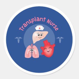 Transplant Nurse Stickers
