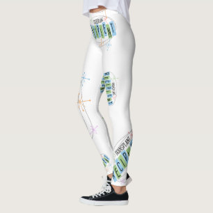 Transplant Recipient Retro Style Leggings