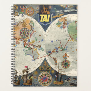 Transport Aeriens Internationaux World Map Planner