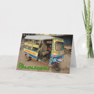 Transport Bangladesh Thank You Card