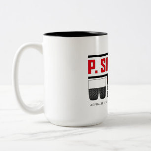 Transport Tape Two-Tone Coffee Mug