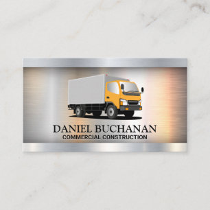 Transport Truck   Driver   Blue Collar Business Card