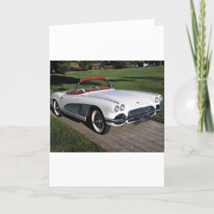 Transportation 077,classic cars,corvette,a classic card