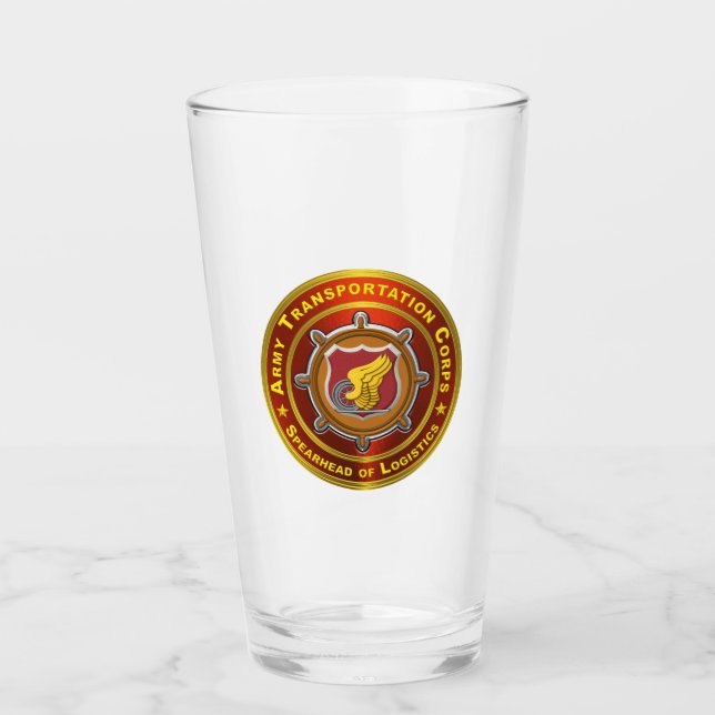 Transportation Corps Glass (Front)