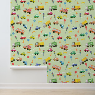 Transportation Green Wallpaper