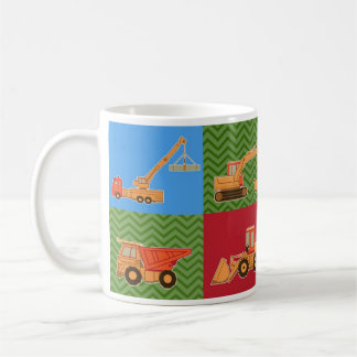 Transportation Heavy Equipment - Collage Coffee Mug